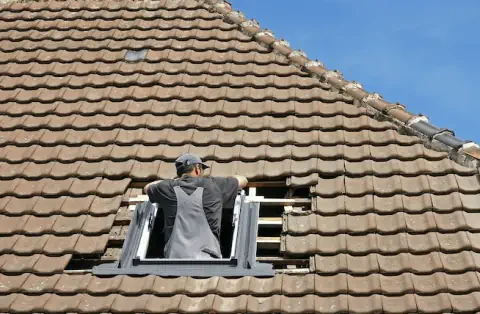 Pose de velux - Mézidon Vallée d'Auge